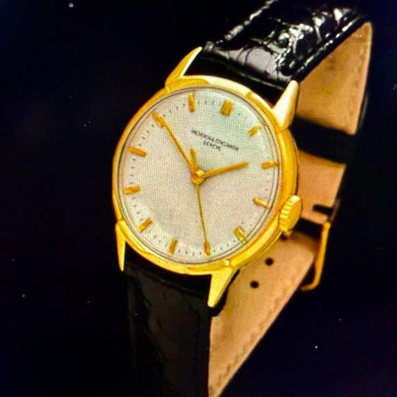 Vacheron & Constantin 1950's Vintage Mens RARE Ref. 4990 Dress Watch18K G-VCCase - Picture 8 of 16